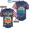 Fallout Vault-Tec 1776-2076 We’re All In This Together Personalized Baseball Jersey