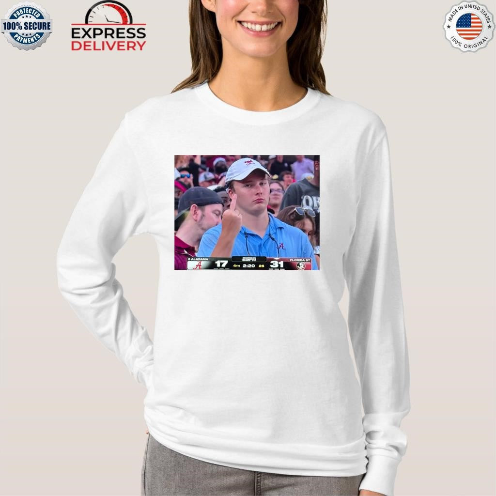 Fan Fuck Alabama Loss Florida State 17-31 Shirt