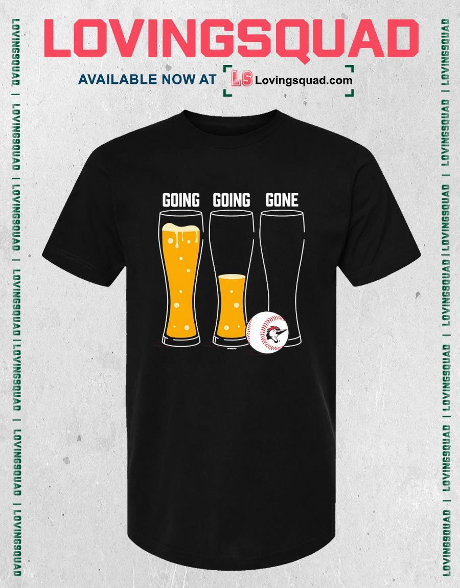 Fayetteville Woodpeckers Bimm Ridder Going Going Gone T-shirt