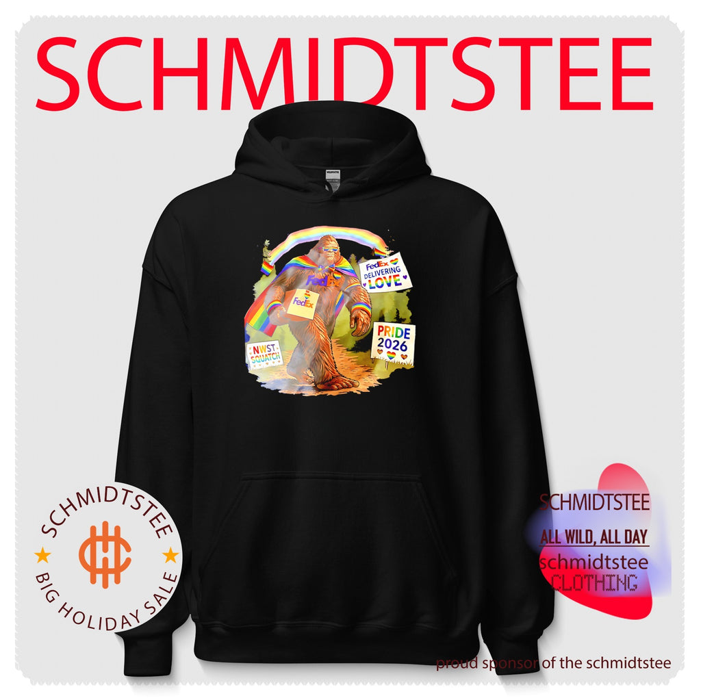 FedEx Delivering Love Bigfoot Pride 2026 shirt