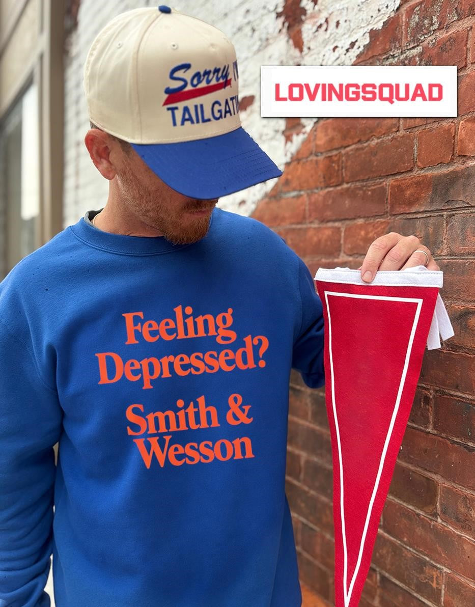 Feeling Depressed Smith And Wesson T-shirt