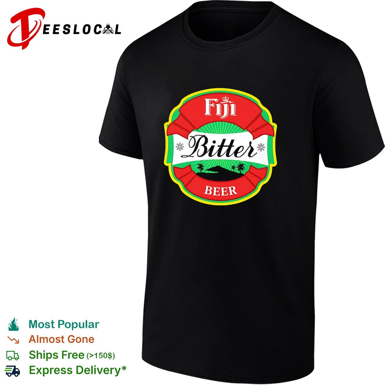 Fiji bitter beer shirt
