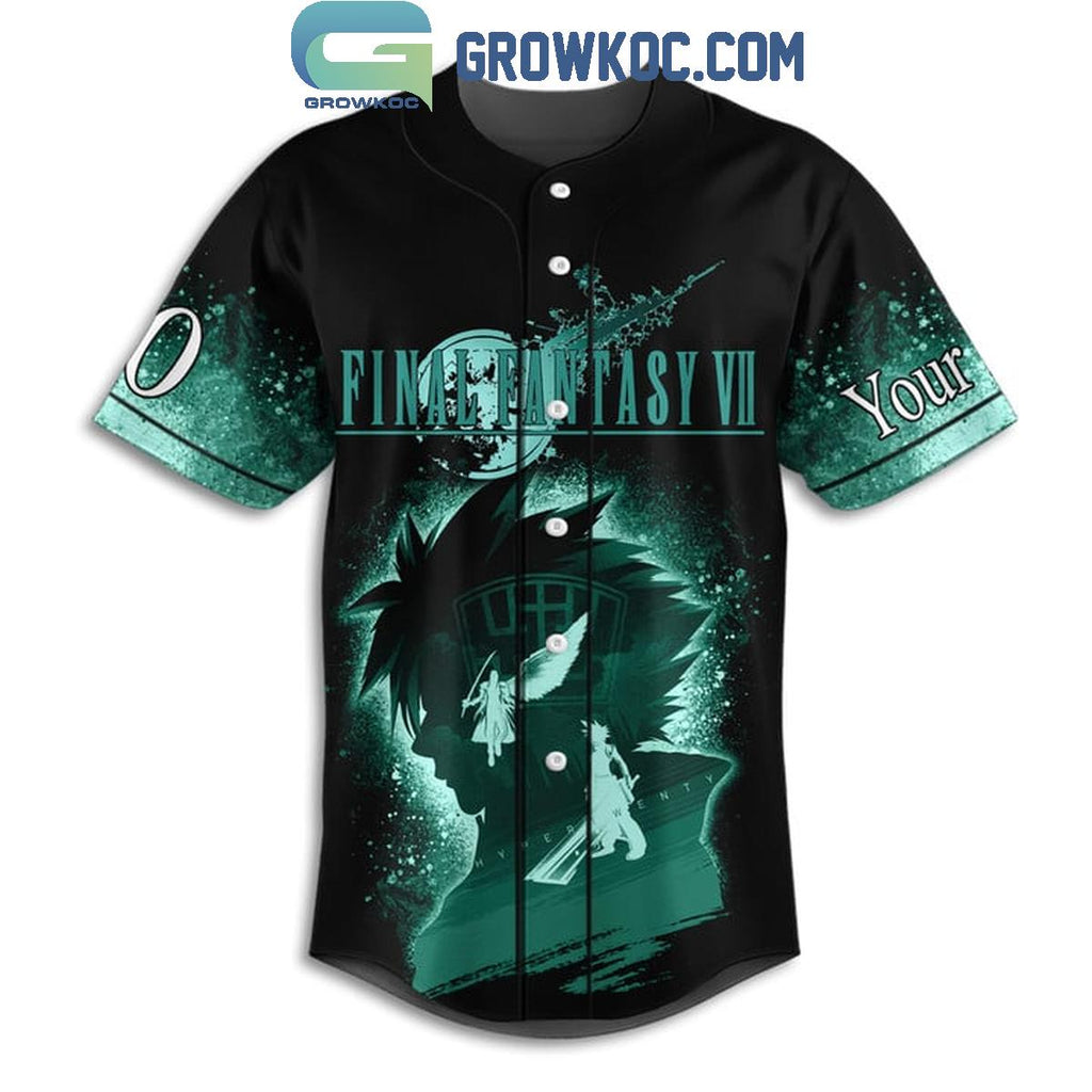 Final Fantasy VII All Characters All Arc Personalized Baseball Jersey