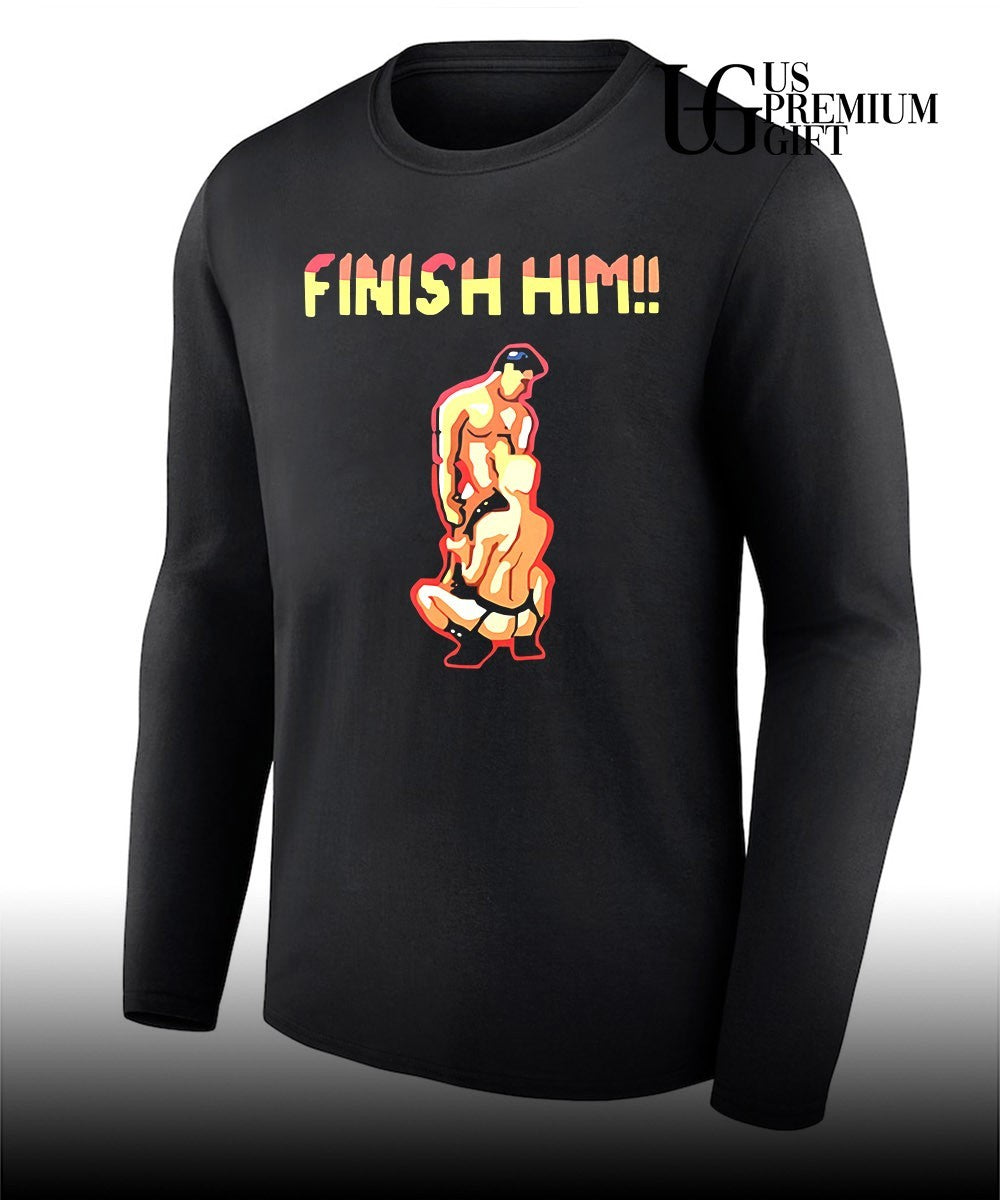 Finish Him Mortal Kombat Gaming Fighting Game shirt