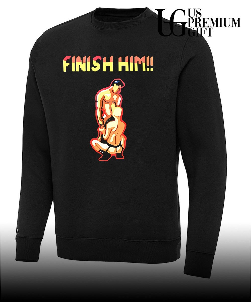 Finish Him Mortal Kombat Gaming Fighting Game shirt