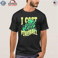 Fire Skeleton I Cast Fireball Shirt