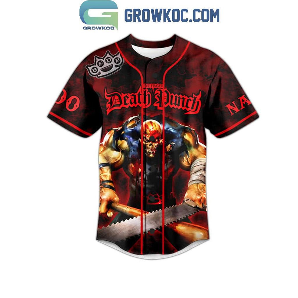 Five Finger Death Punch I’m Victorious Personalized Baseball Jersey