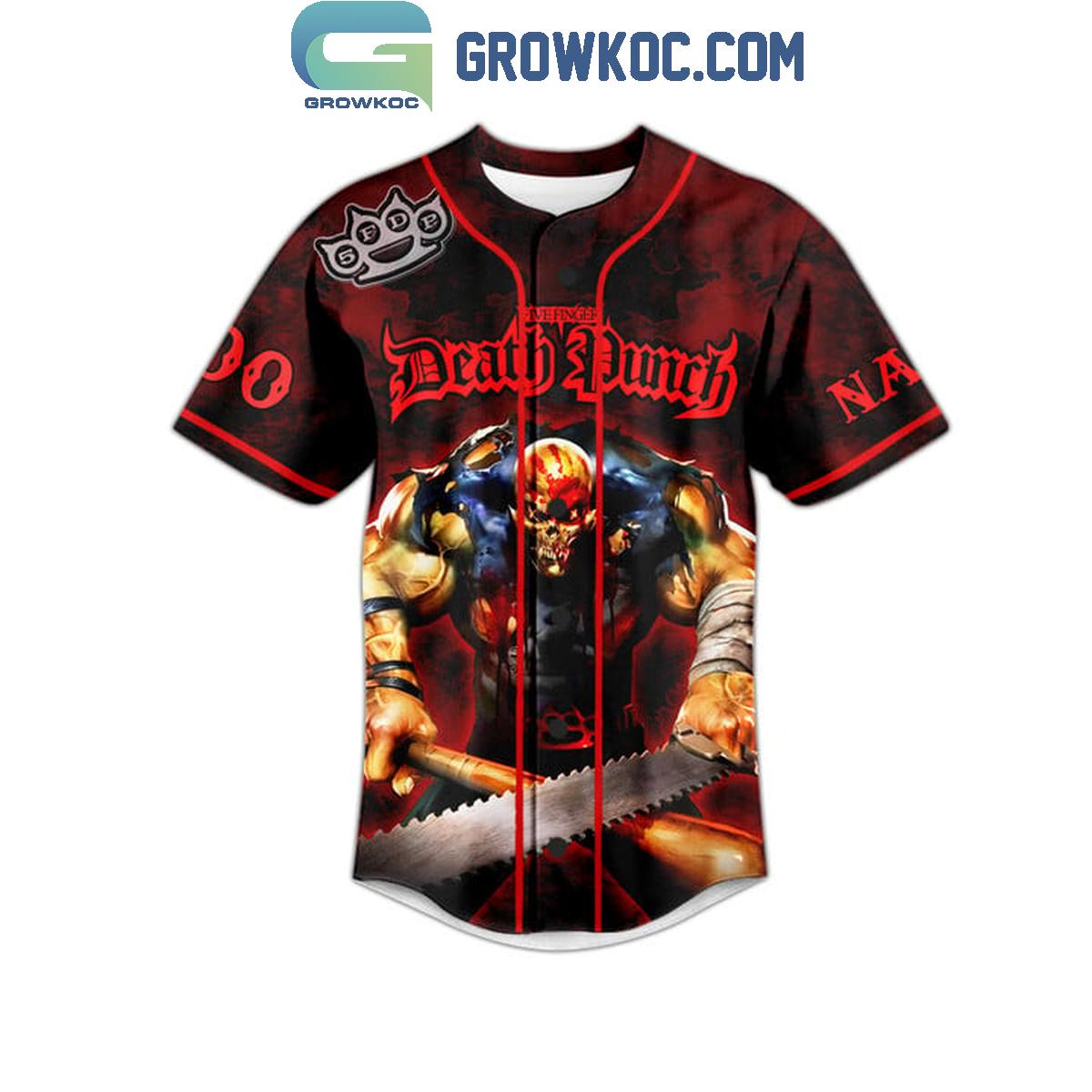 Five Finger Death Punch I’m Victorious Personalized Baseball Jersey