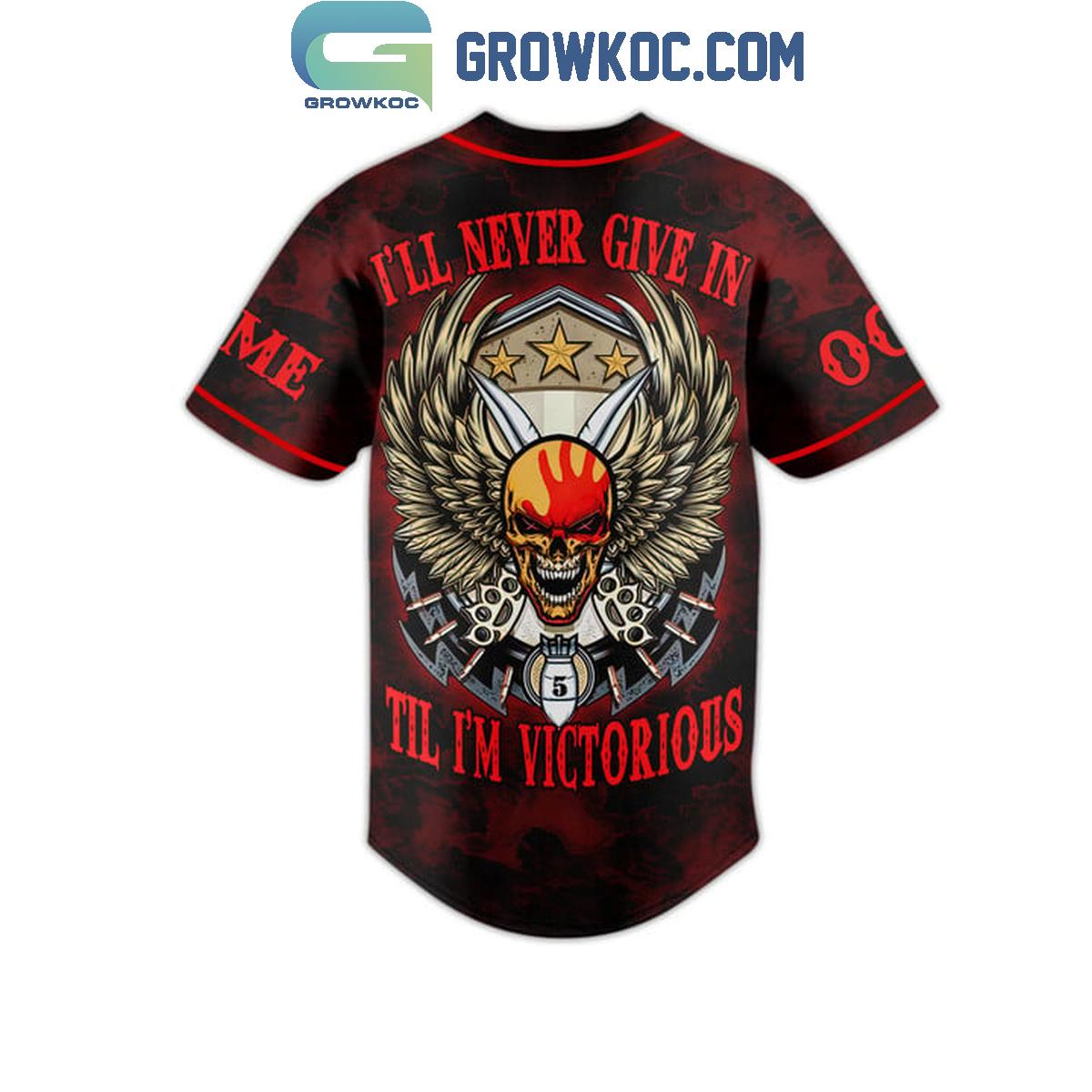 Five Finger Death Punch I’m Victorious Personalized Baseball Jersey