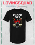 Flock Off Black Sheep Surveillance Rebellion T-shirt