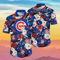 Floral MLB Chicago Cubs Hawaiian Shirt Gift For Real Fans - Cubs Hawaiian Shirt