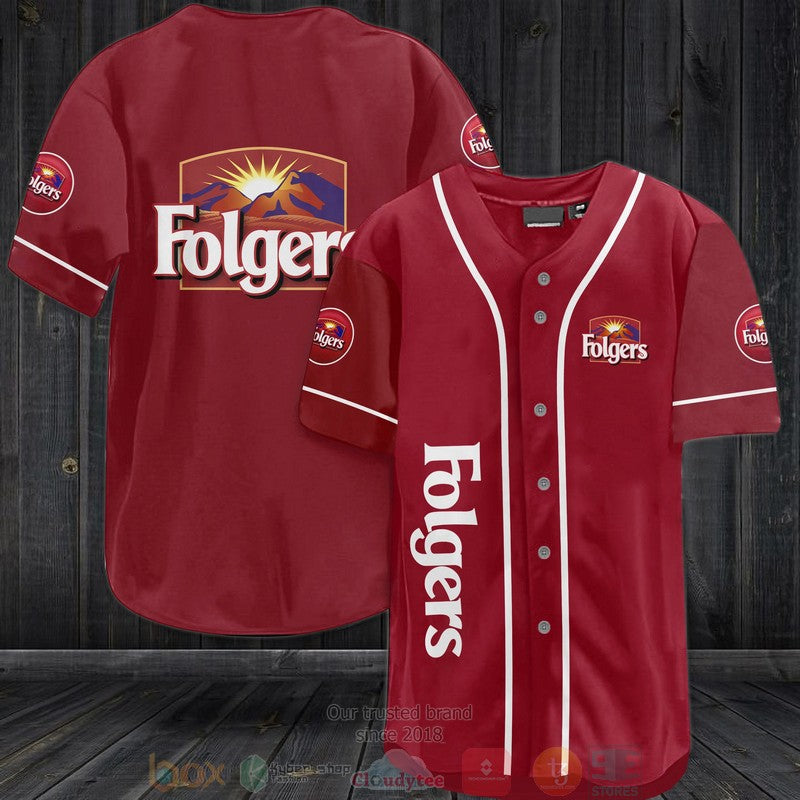 Folgers Baseball shirt