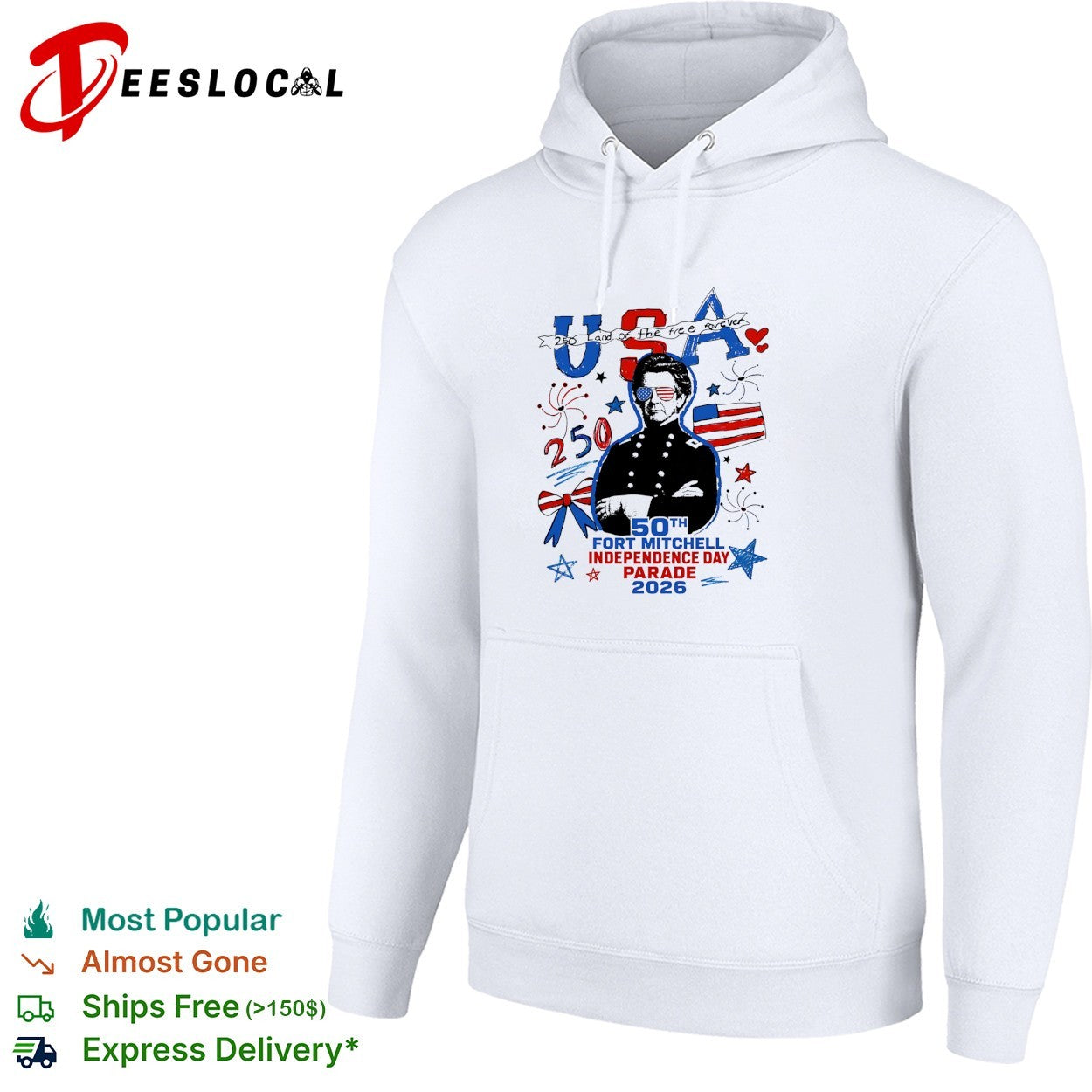 Fort Mitchell independence day parade 2026 shirt