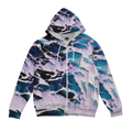 Fractal Land Zip Up Hoodie