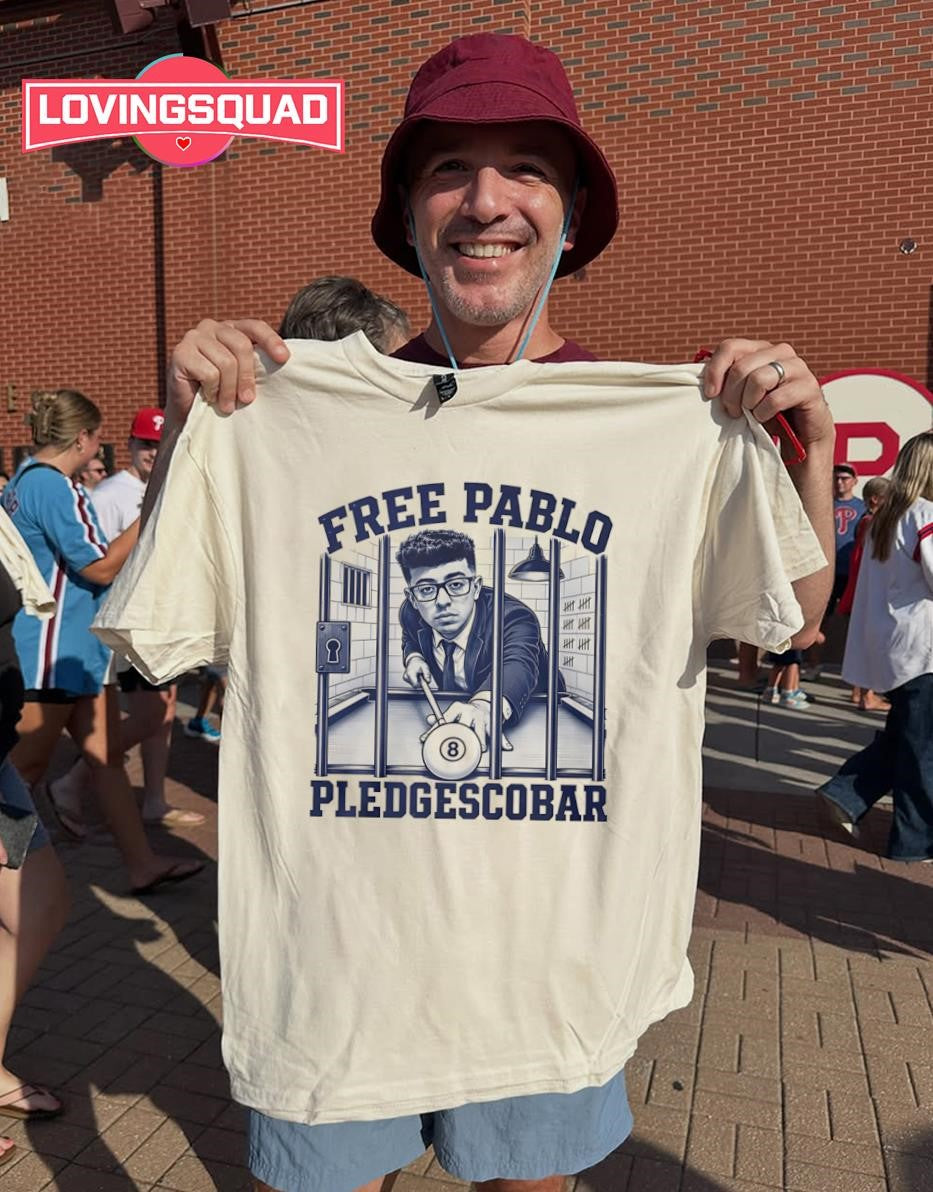 Free Pablo Pledgescobar T-shirt