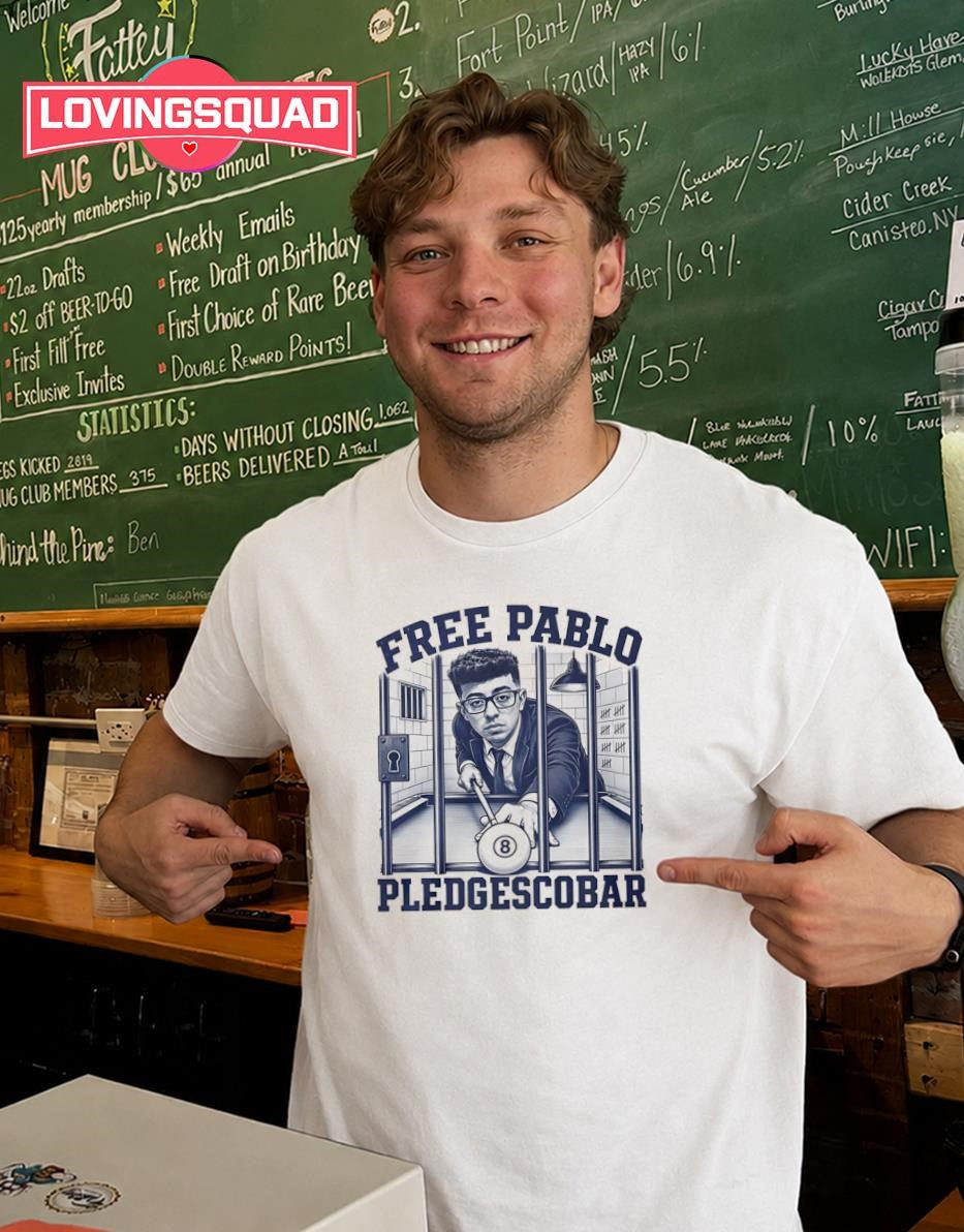 Free Pablo Pledgescobar T-shirt