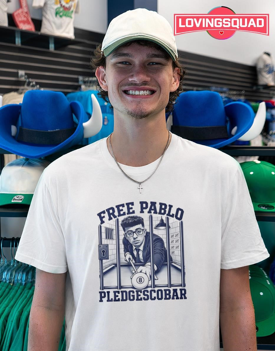 Free Pablo Pledgescobar T-shirt