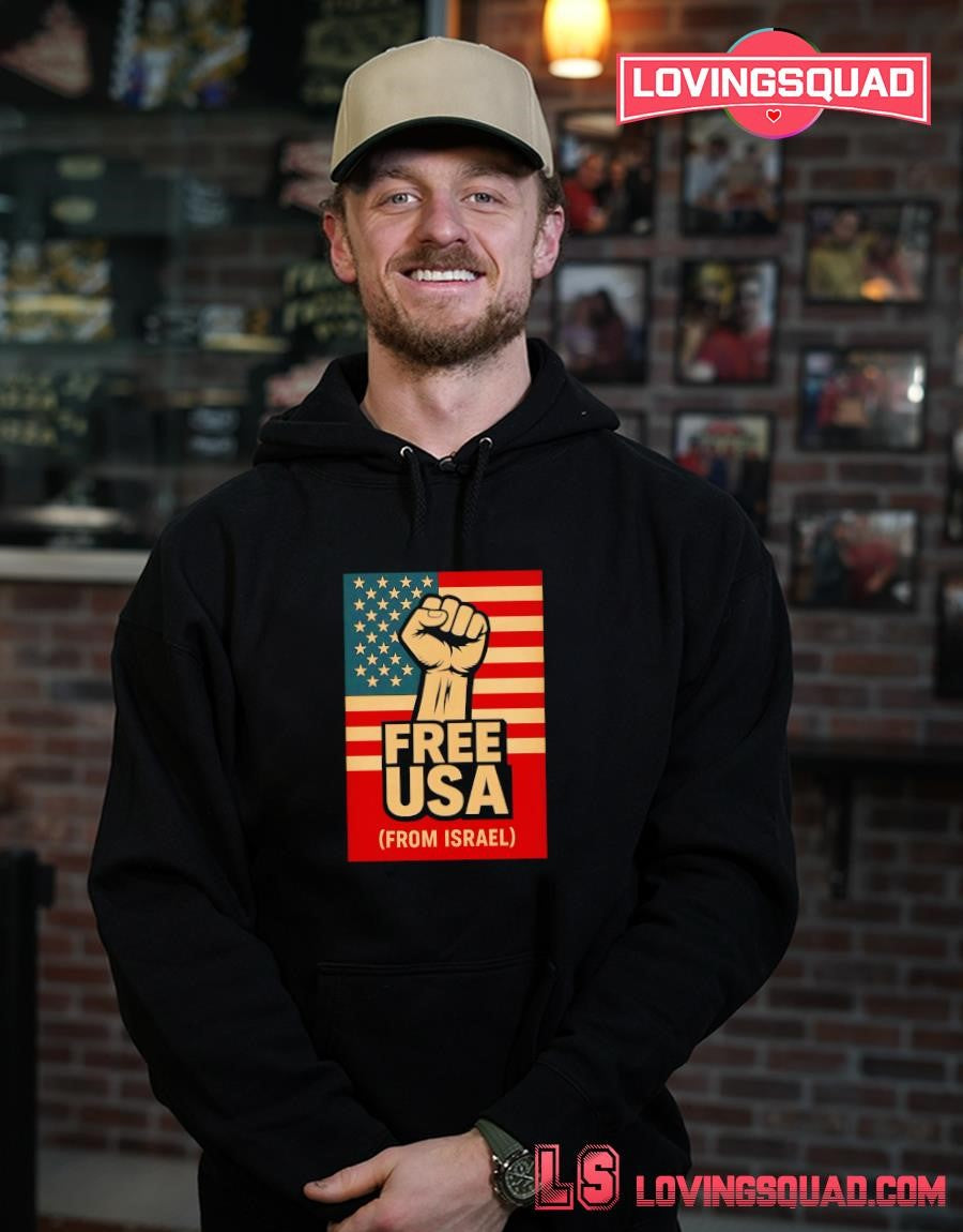 Free USA from Israel Political Protest T-shirt