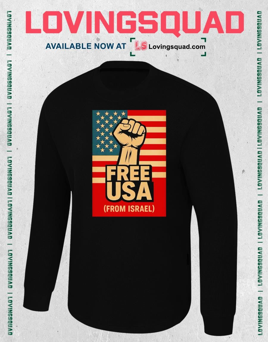 Free USA from Israel Political Protest T-shirt