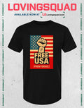 Free USA from Israel Political Protest T-shirt