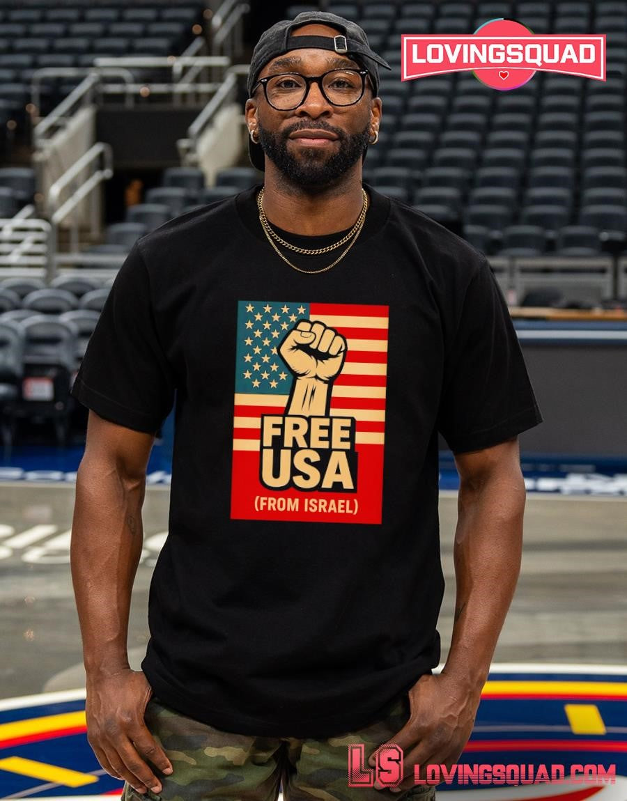 Free USA from Israel Political Protest T-shirt