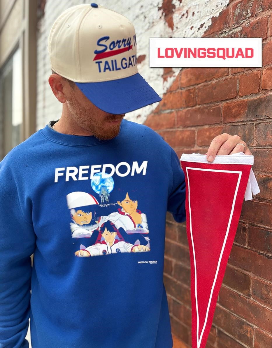 Freedom Project Anime Sci-Fi Japanese Animation shirt
