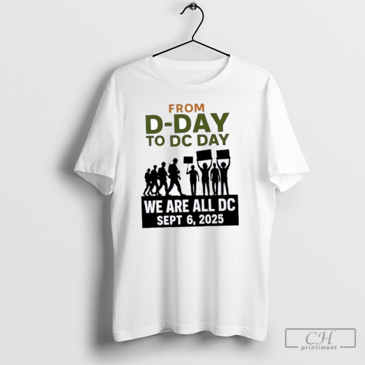 From D Day To Dc Day We Are All Dc Sept 6 2025 T-Shirts, Hoodie, Sweatshirt | InkRitualCo.com