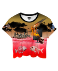 Frutiger Evil Crop Top
