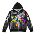 Frutiger Metro Zip Up Hoodie