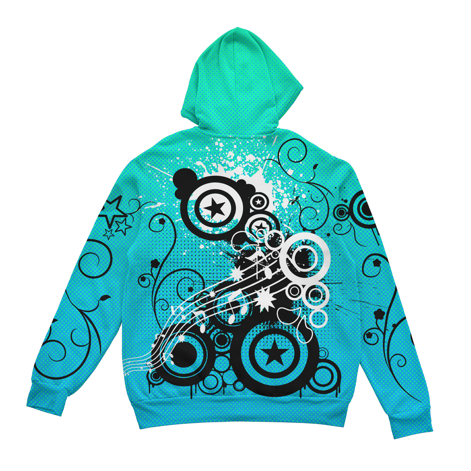 Frutiger Vector Zip Up Hoodie