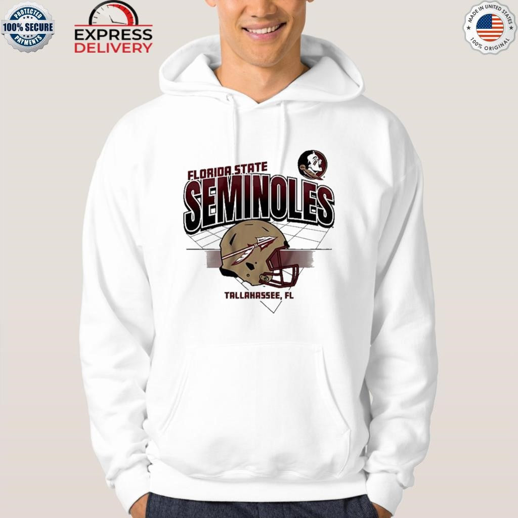 Fsu Florida State Football Helmet Grid Shirt