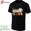 Futbol is life football vintage shirt