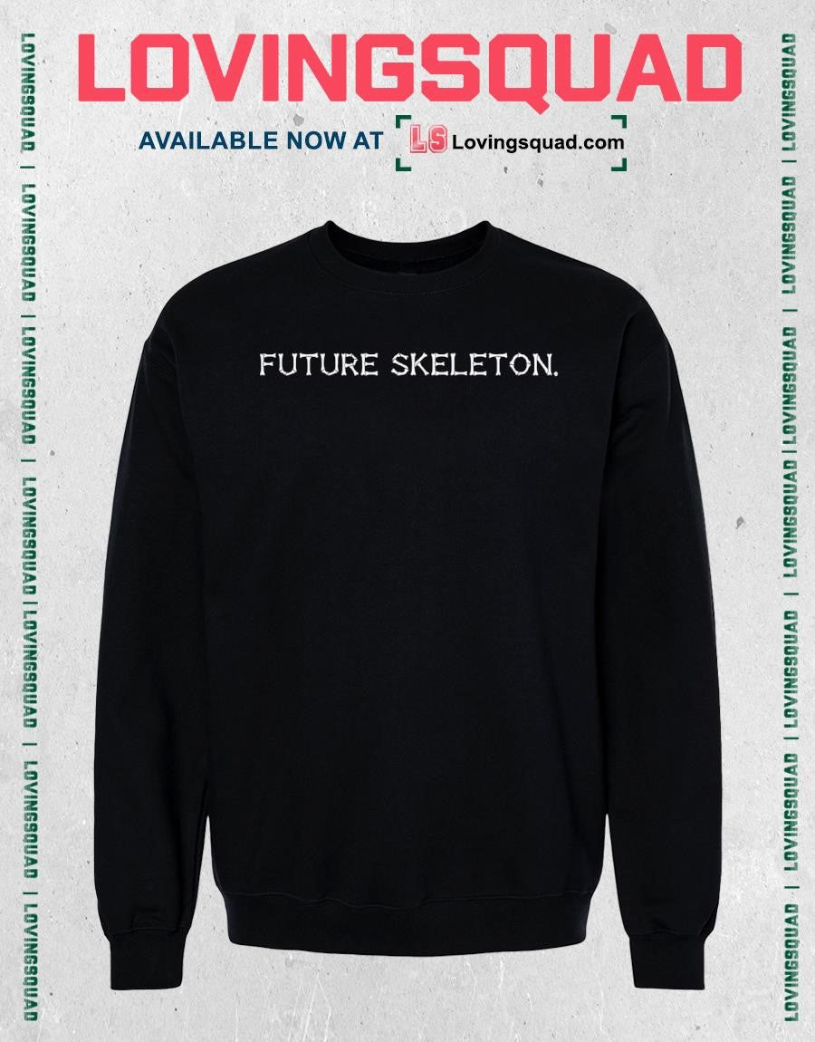Future Skeleton bones funny humor T-shirt