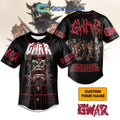 GWAR Death Machine Sumdogs 20th Anniversary Tour Personalized Baseball Jersey