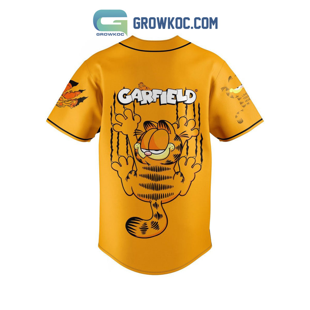 Garfield Funny Art Baseball Jersey