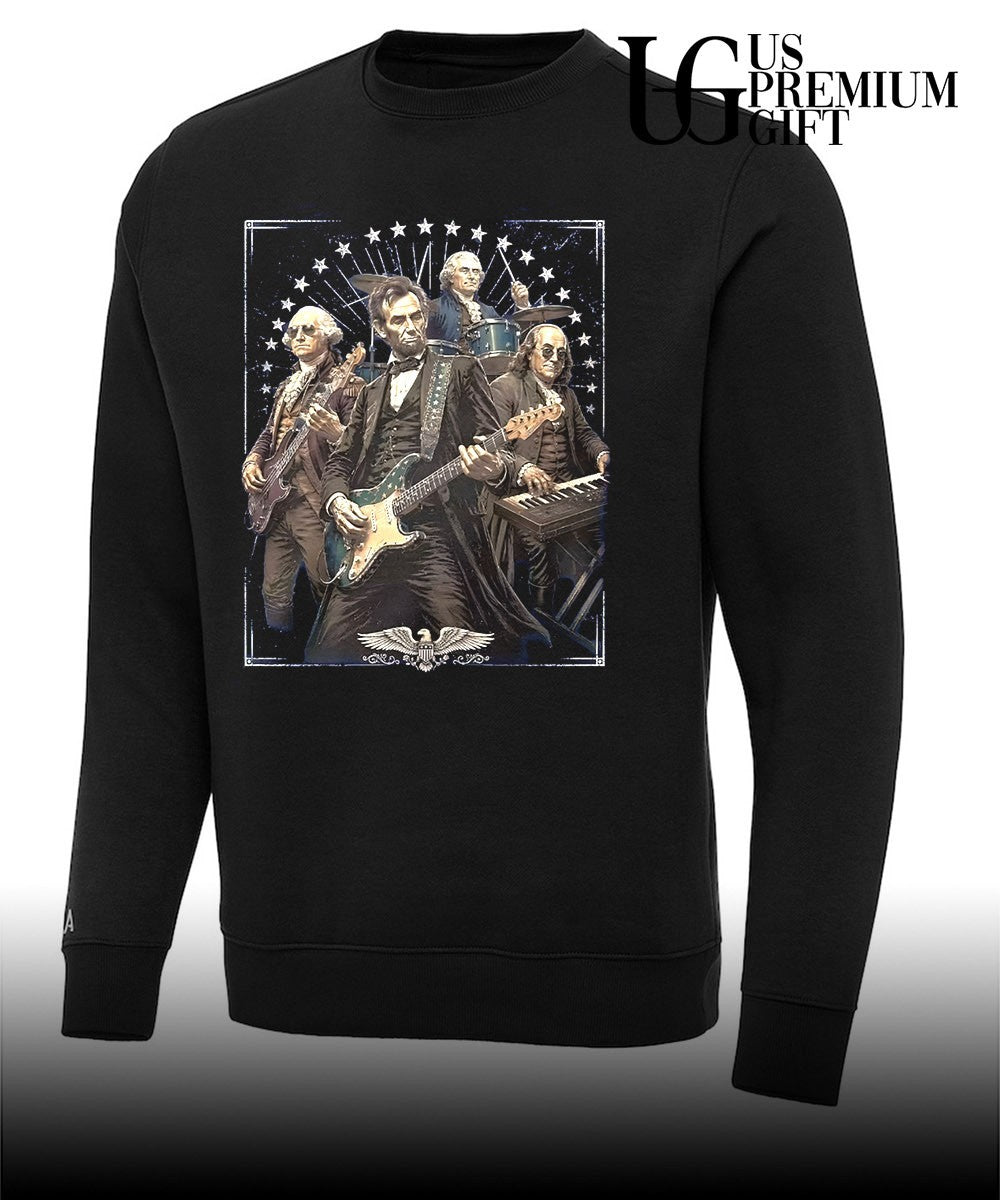 George Washington Abraham Lincoln Thomas Jefferson Benjamin Franklin shirt