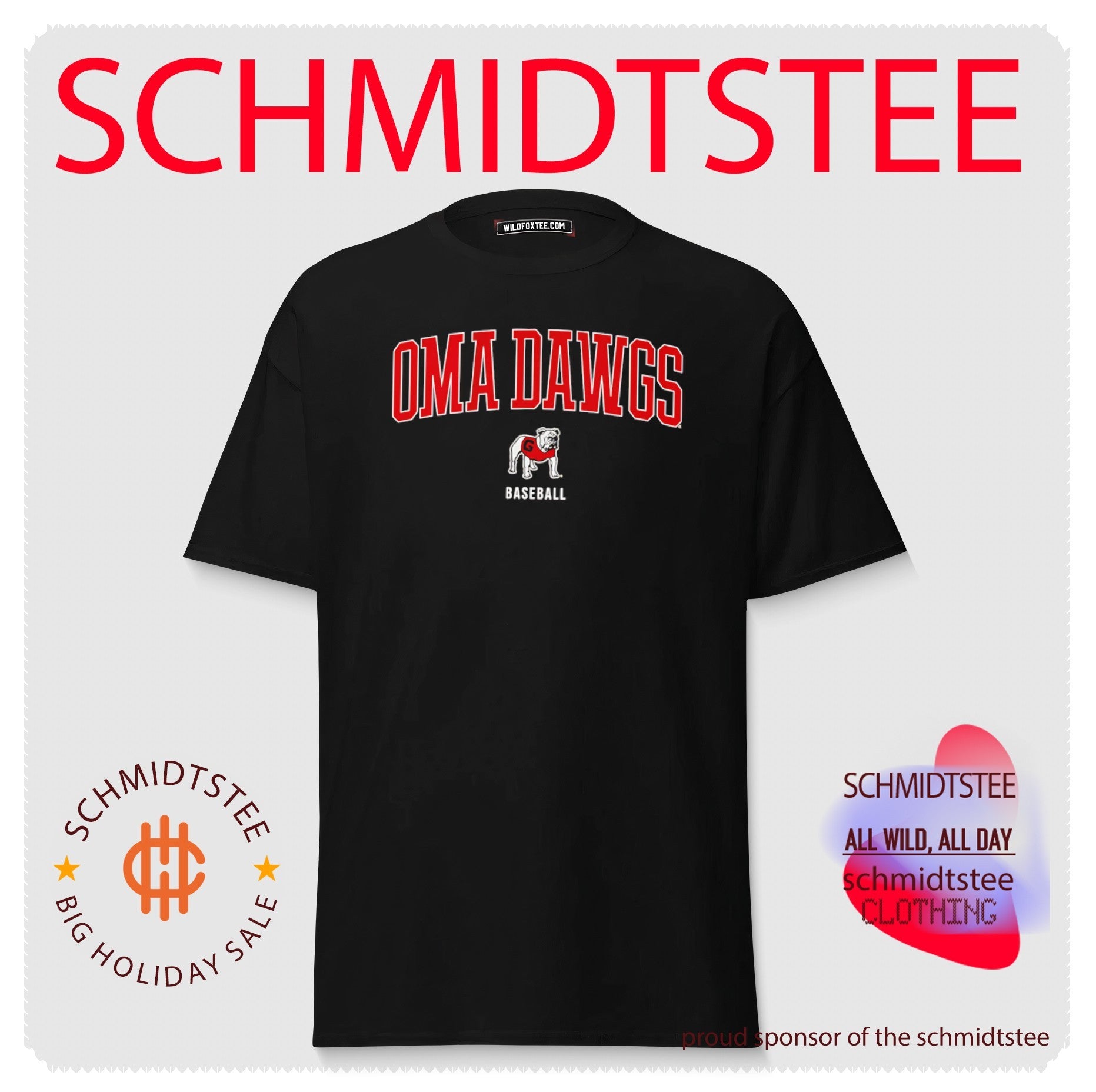 Georgia Baseball OmaDawgs UGA Bulldogs Omaha shirt