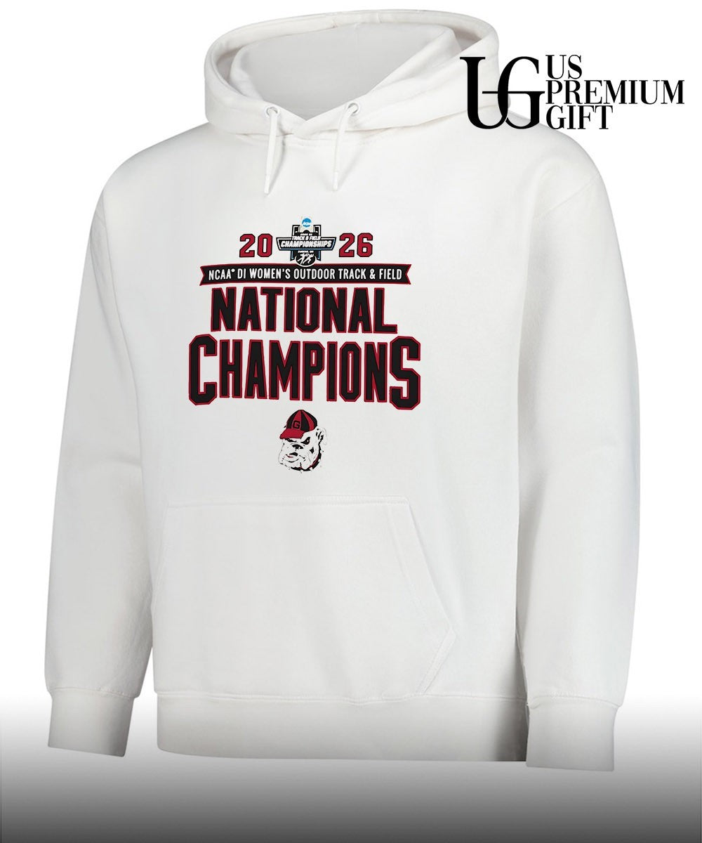 Georgia Bulldogs 2026 NCAA Women’s Outdoor Track and Field National Champions T-shirt