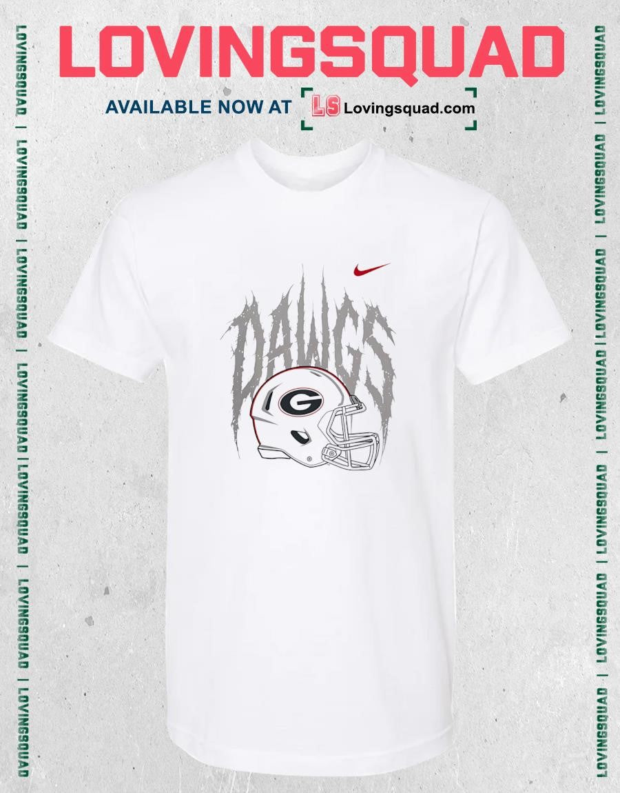 Georgia Bulldogs Whiteout Dawgs T-Shirt
