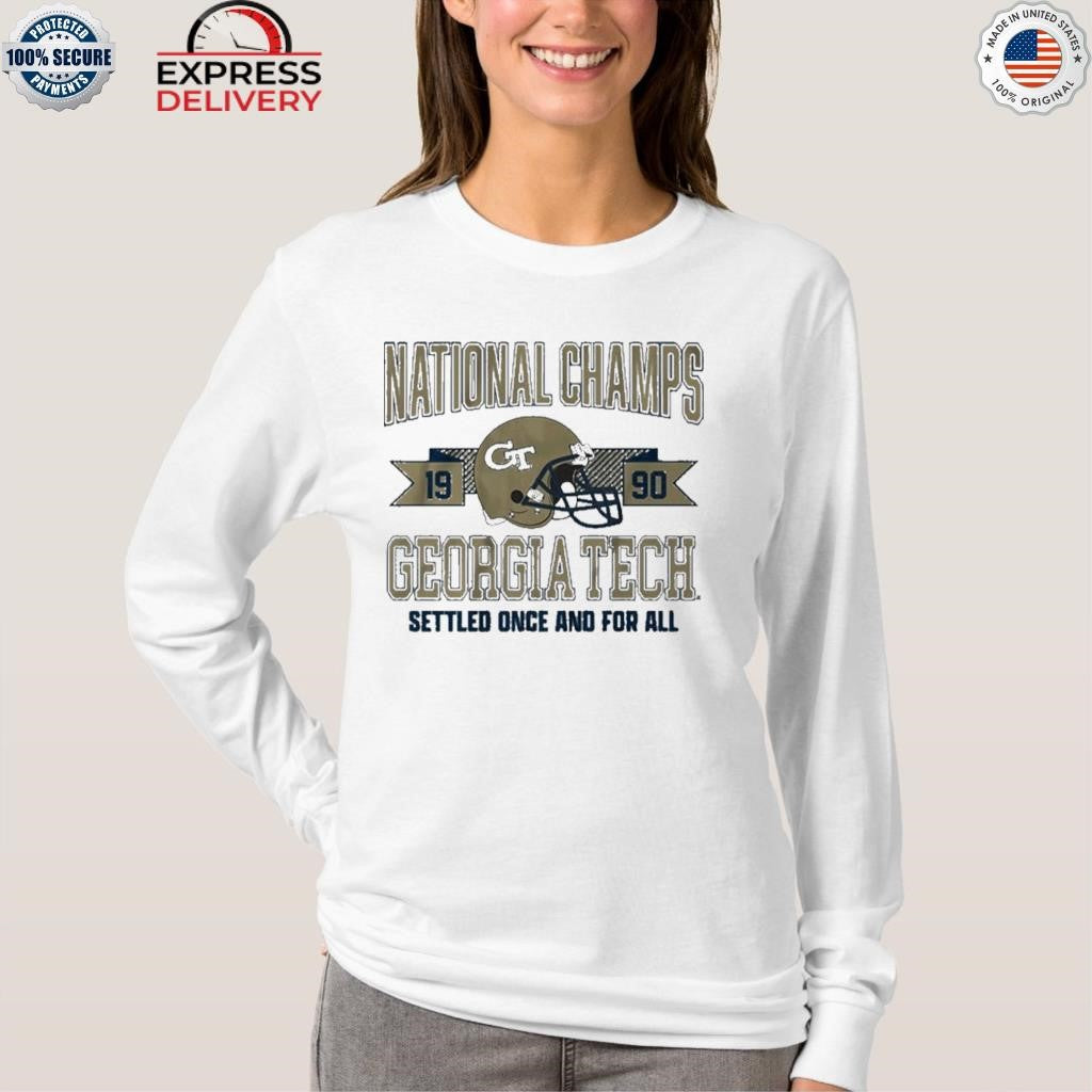 Georgia Tech Football 1990 National Champs Shirt