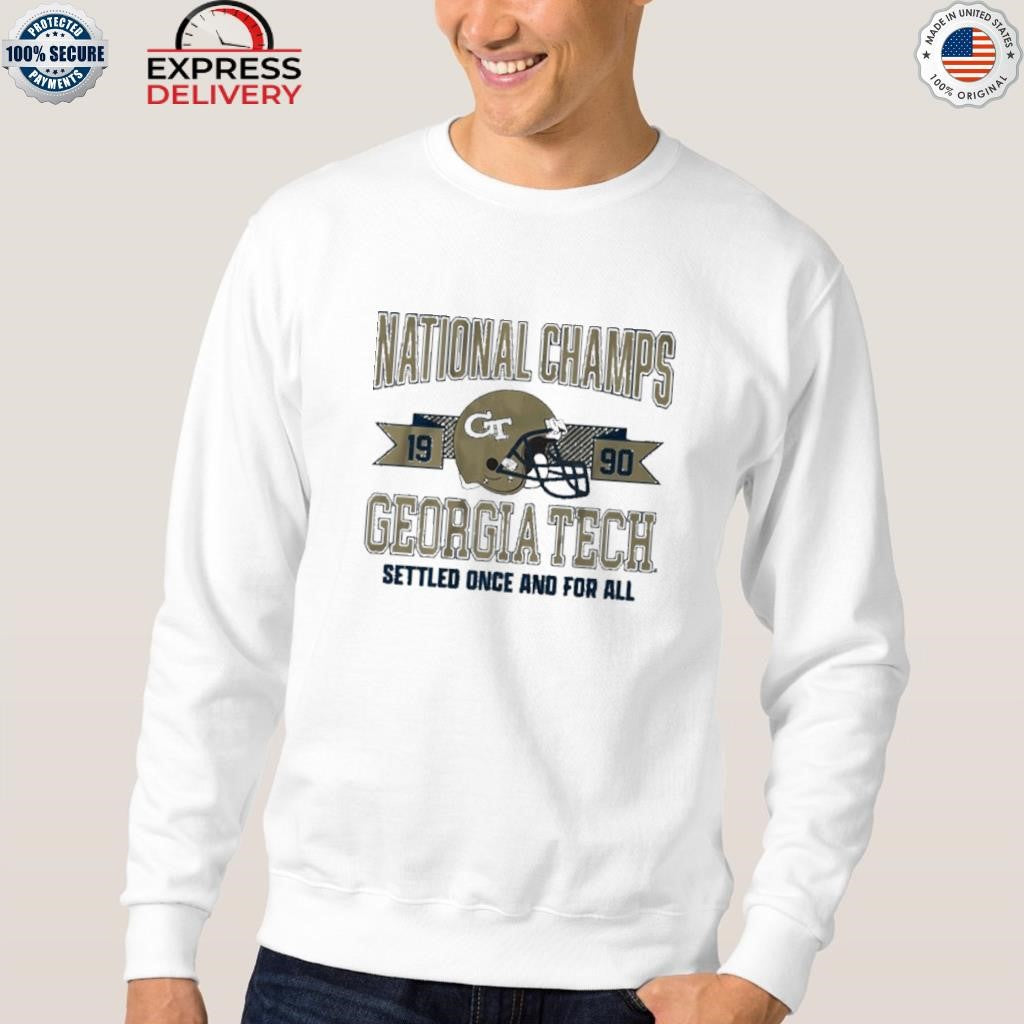 Georgia Tech Football 1990 National Champs Shirt