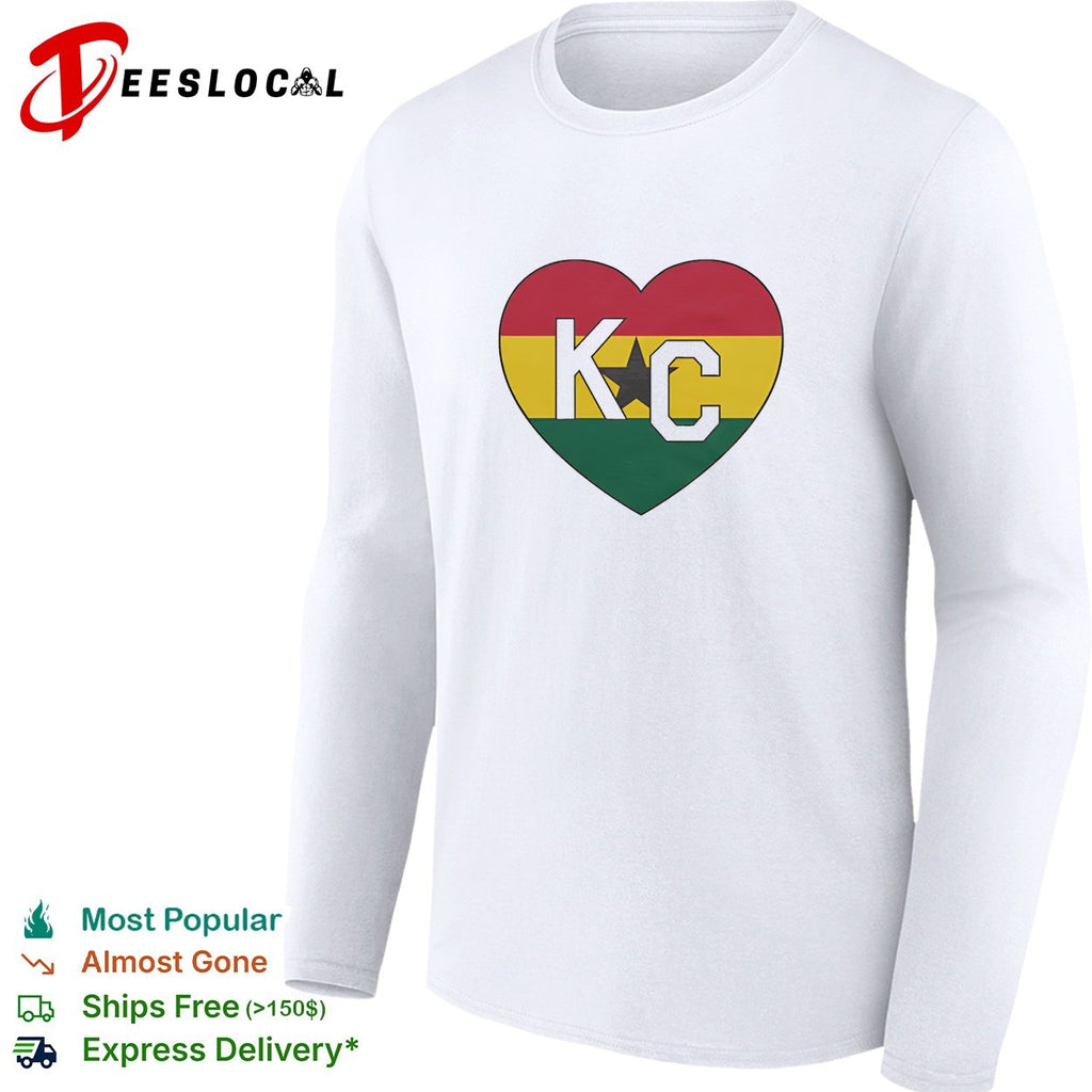 Ghana x KC Heart retro shirt