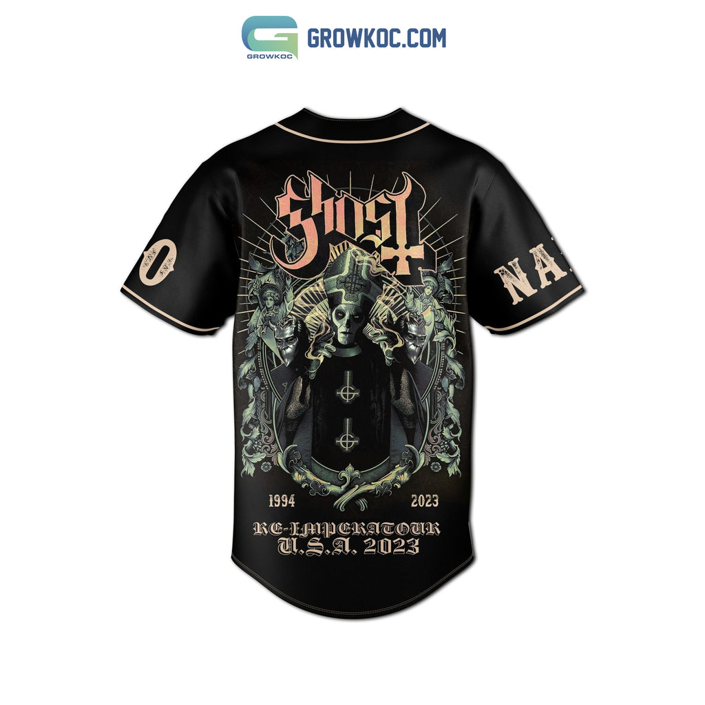 Ghost Band Re Impera Tour USA 2023 Personalized Baseball Jersey