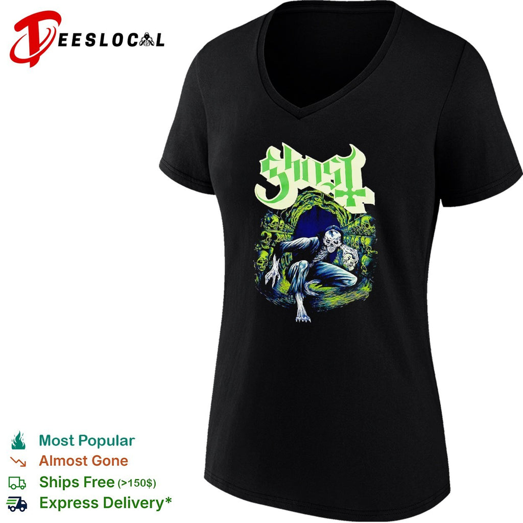 Ghost Band Skeleton Skull Catacombs shirt