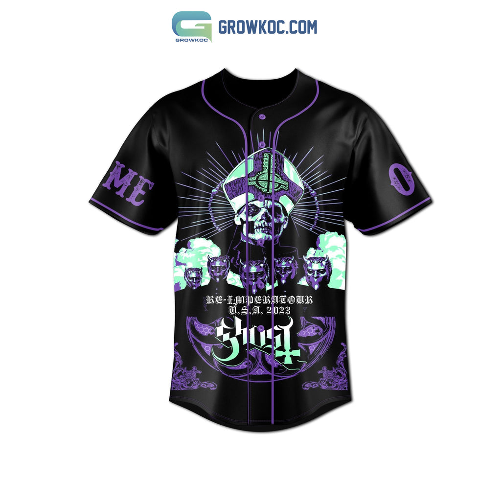 Ghost Impera Tour With Special Guest Amon Amarch Personalized Baseball Jersey