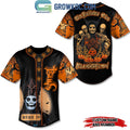 Ghost In Halloween Hunter Mood Personalized Baseball Jersey