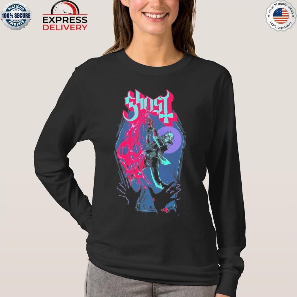 Ghost Metal Halloween Shirt