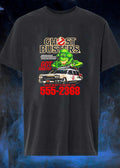 Ghostbusters Slimer and Ecto 1 Got Ghosts Strange Noises Feelings of Dread Ever Seen a Spook Spectre or Ghost We Are Ready to Believe You 555 2368 T-Shirt