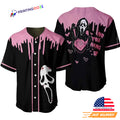 Ghostface No You Hang Up Halloween Baseball Jersey