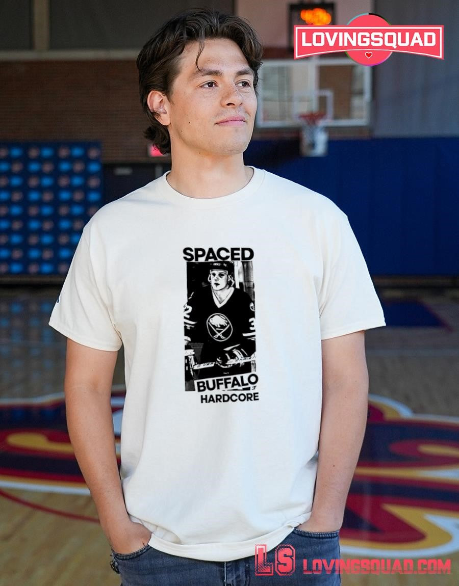 Gilbert Perreault Buffalo Sabres Spaced Buffalo Hardcore T-shirt